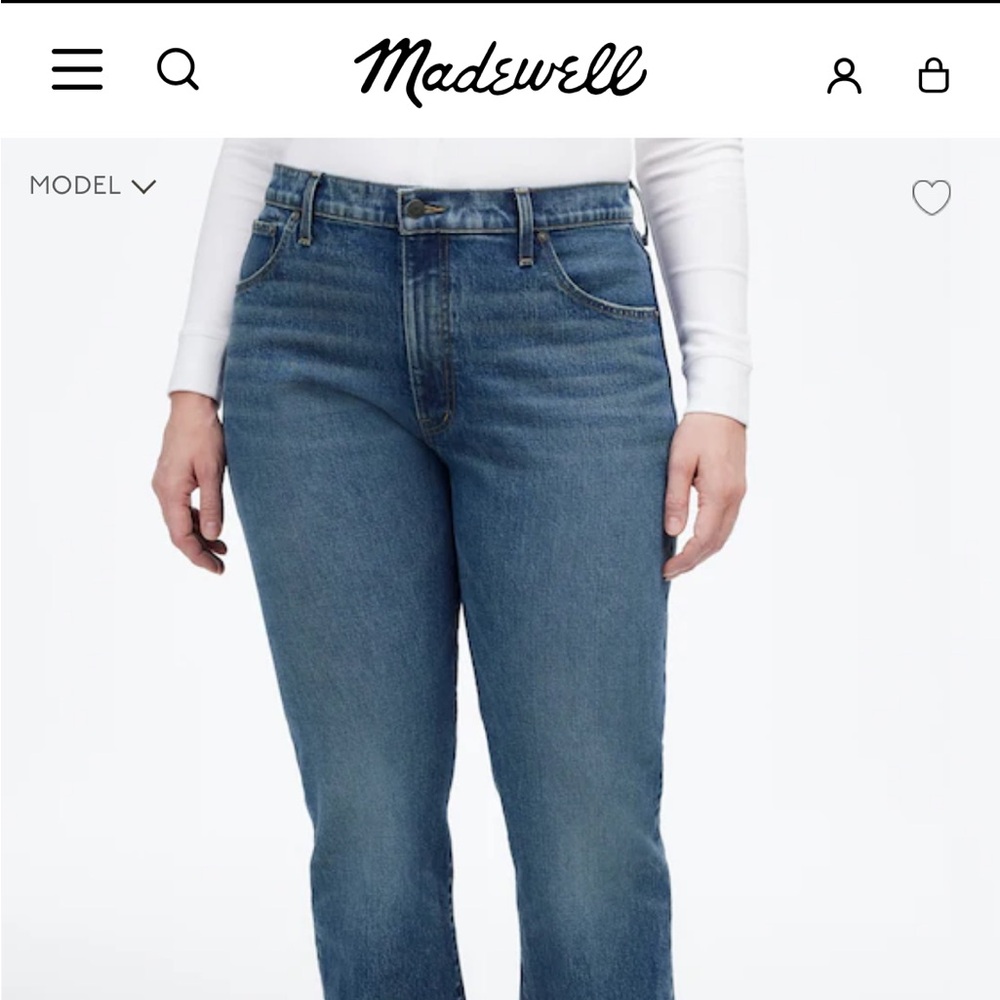 Madewell Relaxed Bootcut-Concho